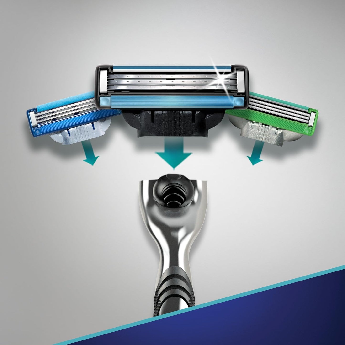 Gillette Mach3 Men's Razor, Quick Morning Shave Tool for Busy Office Professionals