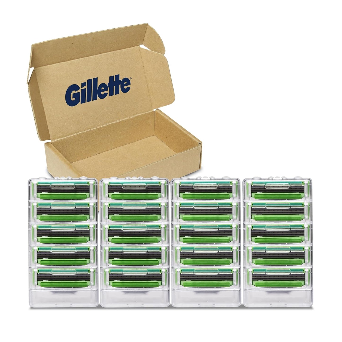 Gillette Mach3 Sensitive Cartridges 20 Pack – Thoughtful Father's Day Gift for Men Who Shave, Premium Grooming Refill