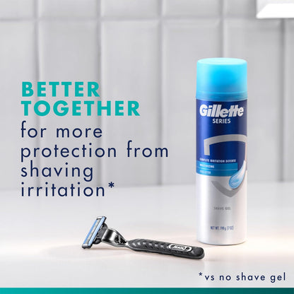 Gillette Mach3 Starter Kit – Thoughtful Father's Day Gift for Husbands, Cartridge Razor with 2 Refills