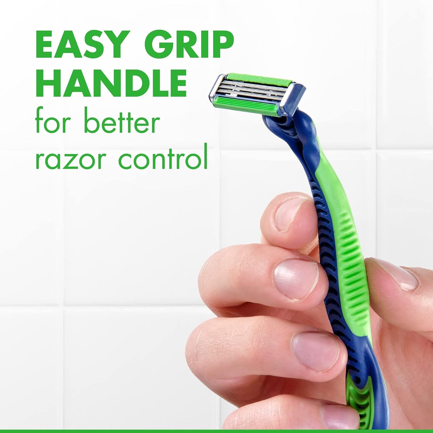 Gillette Sensor3 Sensitive Disposable Blades – Durable Outdoor Grooming Razors for On-the-Go, 8 Count