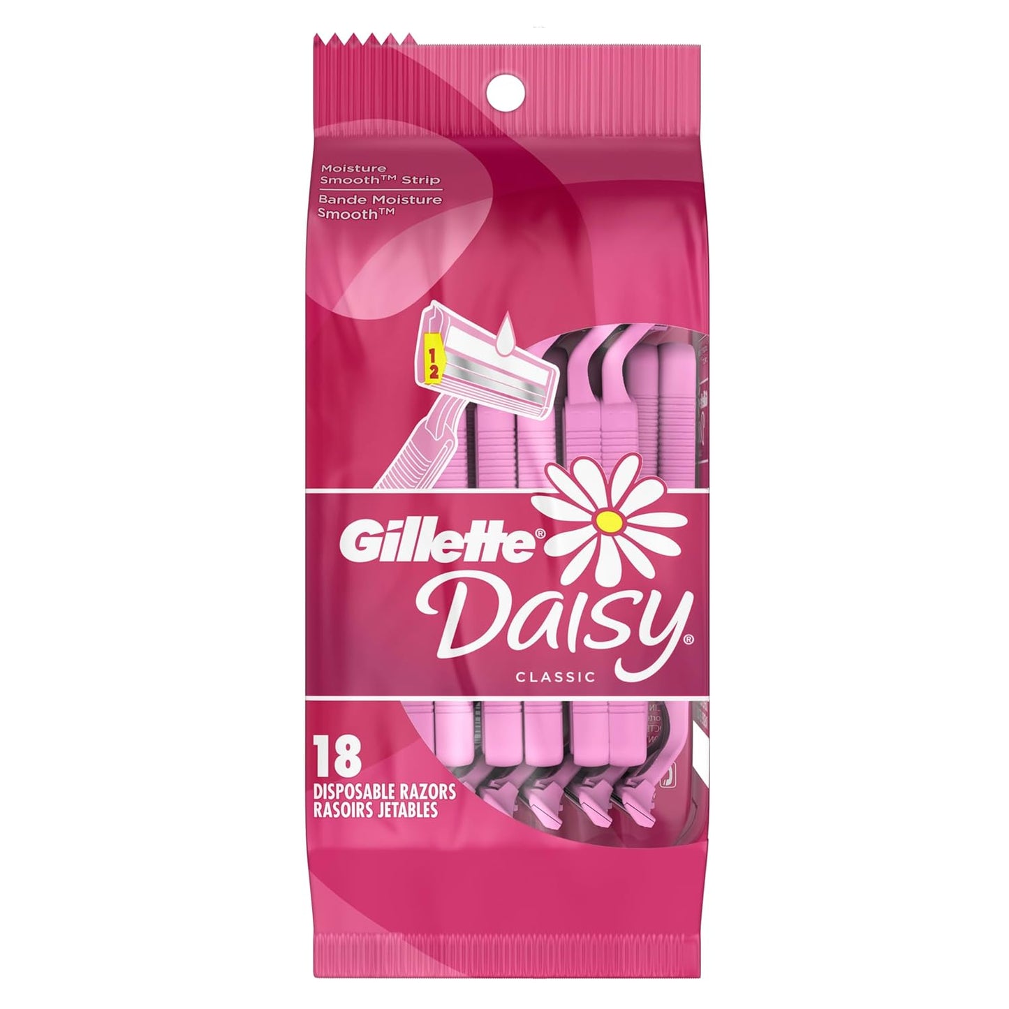Gillette Venus Bulk Razor Gift – 36-Pack Disposable Shavers, Practical Gift for Her Birthday or Housewarming