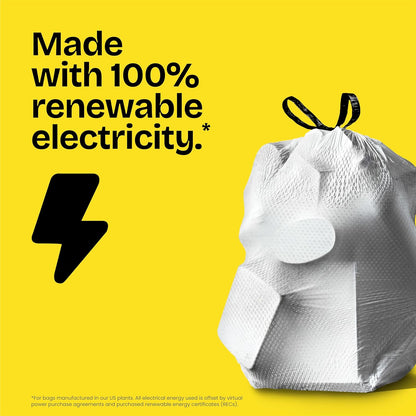 Glad ForceFlex Drawstring 13 Gal Trash Bags Febreze Gain – Tear- and Blowout-Free Disposal for Busy Family Homes