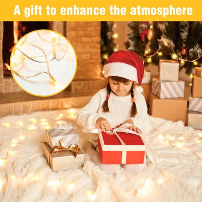 GlowNEST Fairy Lights – Indoor Play Tent and Clubhouse Decoration for Kids Ages 2-4, No Heat LEDs