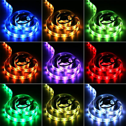GlowVibe Cool-to-Touch LED Strip – Playroom Accent Lighting with 16 Color Options for Children