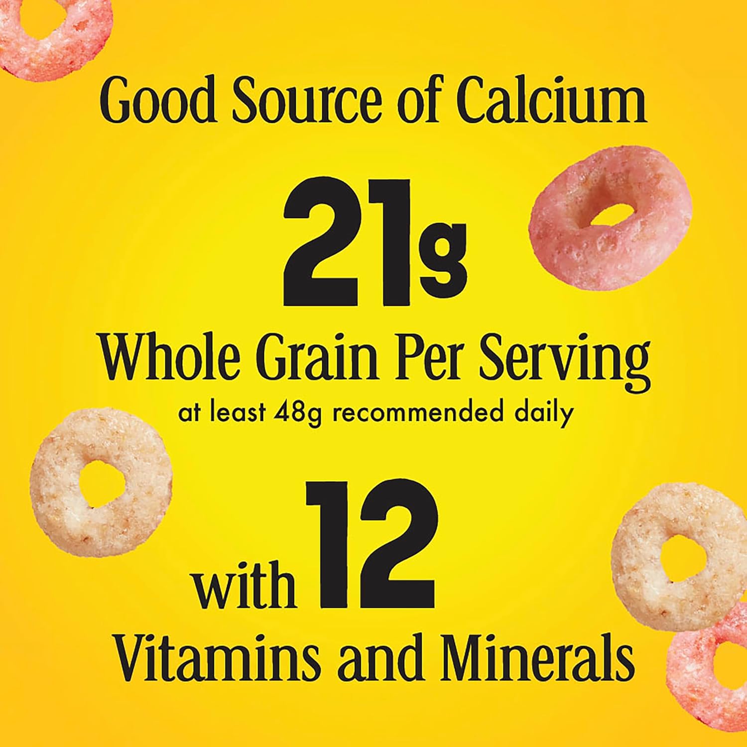 Gluten Free Cheerios Strawberry Banana – Family Kitchen Breakfast Cereal Kids Love, Whole Grain Oats