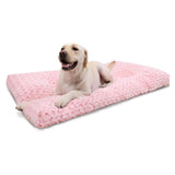 KSIIA Calming Crate Mattress for Rescue Dogs Wind-Down Sleep Surface