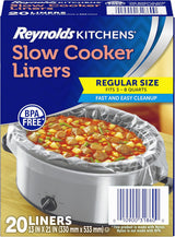 Reynolds Kitchens Slow Cooker Liners – Calmer Cooking Experience for Mindful Home Chefs