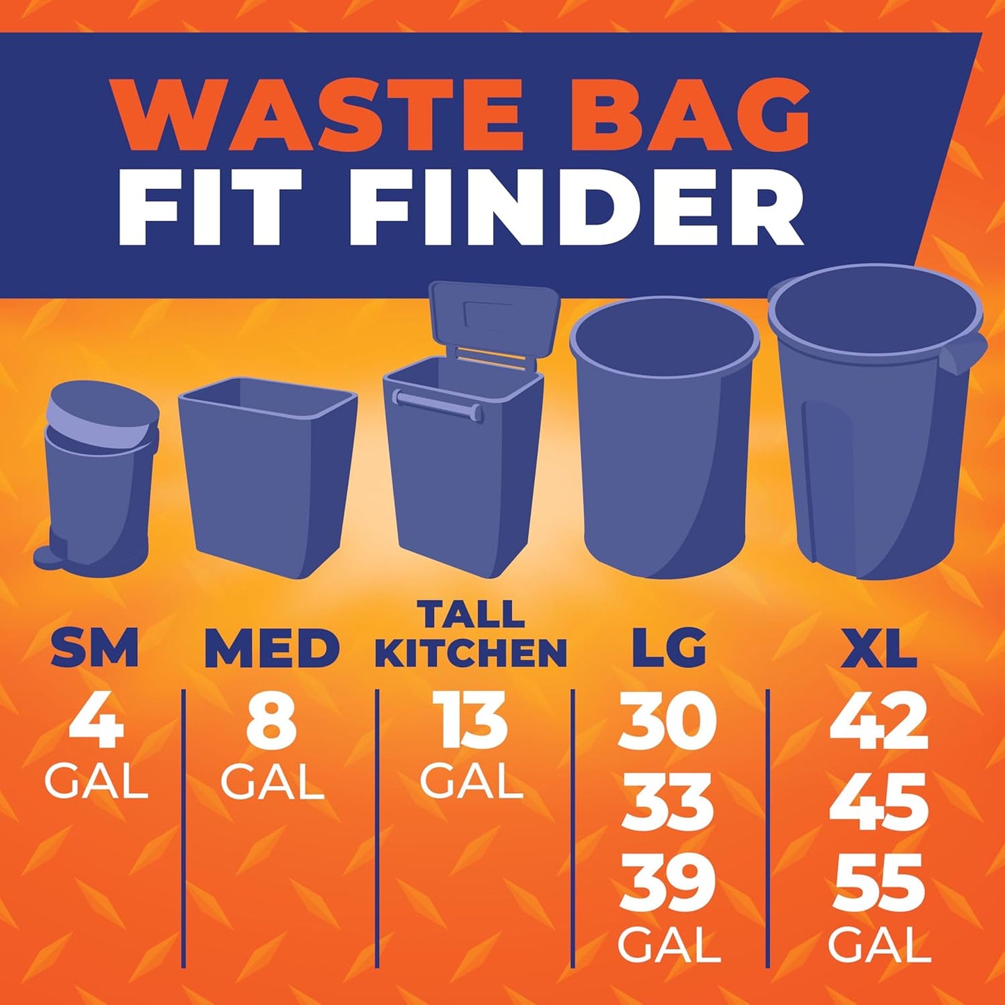 Hefty Steelsak Heavy Duty Contractor Bags – Outdoor Job Site and Construction Debris, 39 Gallon Pack of 4
