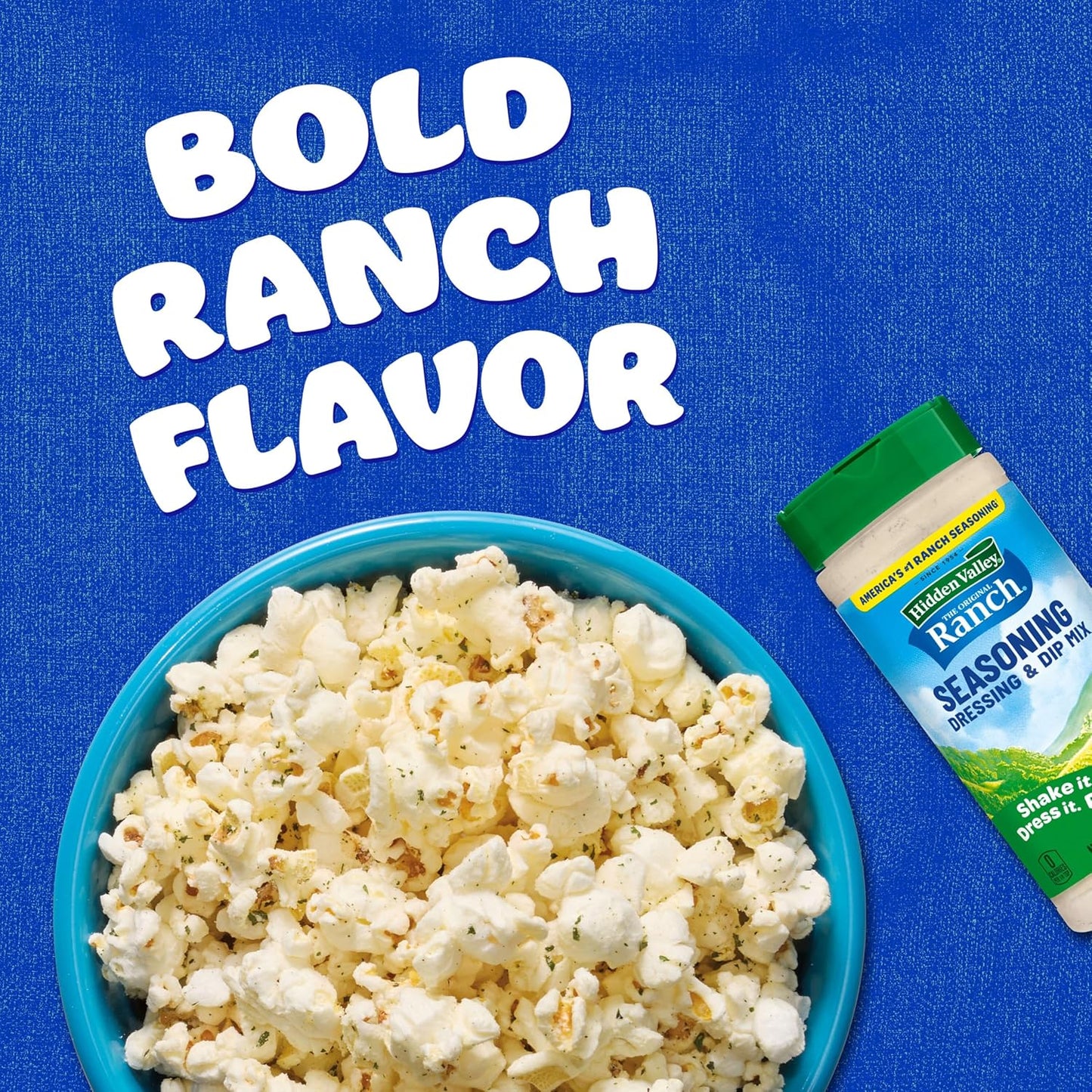 Hidden Valley Original Ranch Seasoning Mix - Pre-Portioned Herb Blend That Replaces Measuring Multiple Spices, 8 oz