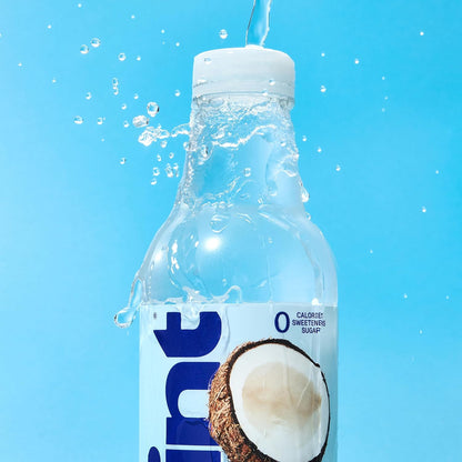 Hint Streamlined Hydration Bottles for Less-Is-More Fridge Organization, 12-Pack Case