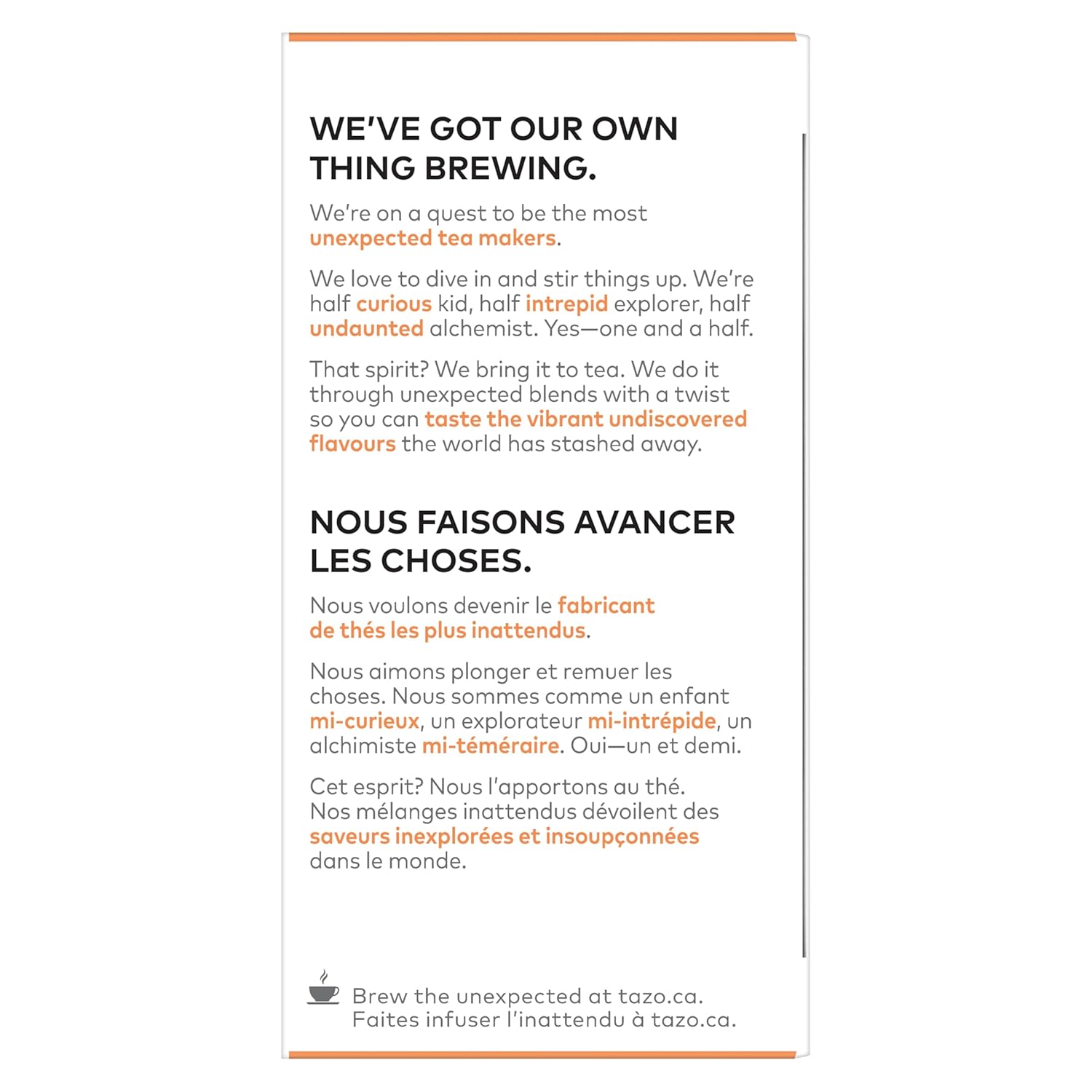 hot-or-iced preparation with a simple 5-minute steep using boiling water