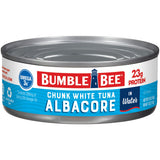 Bumble Bee Wild Caught Albacore Tuna Packed in Water – Heart-Healthy, Non-GMO, Gluten Free Pantry Protein