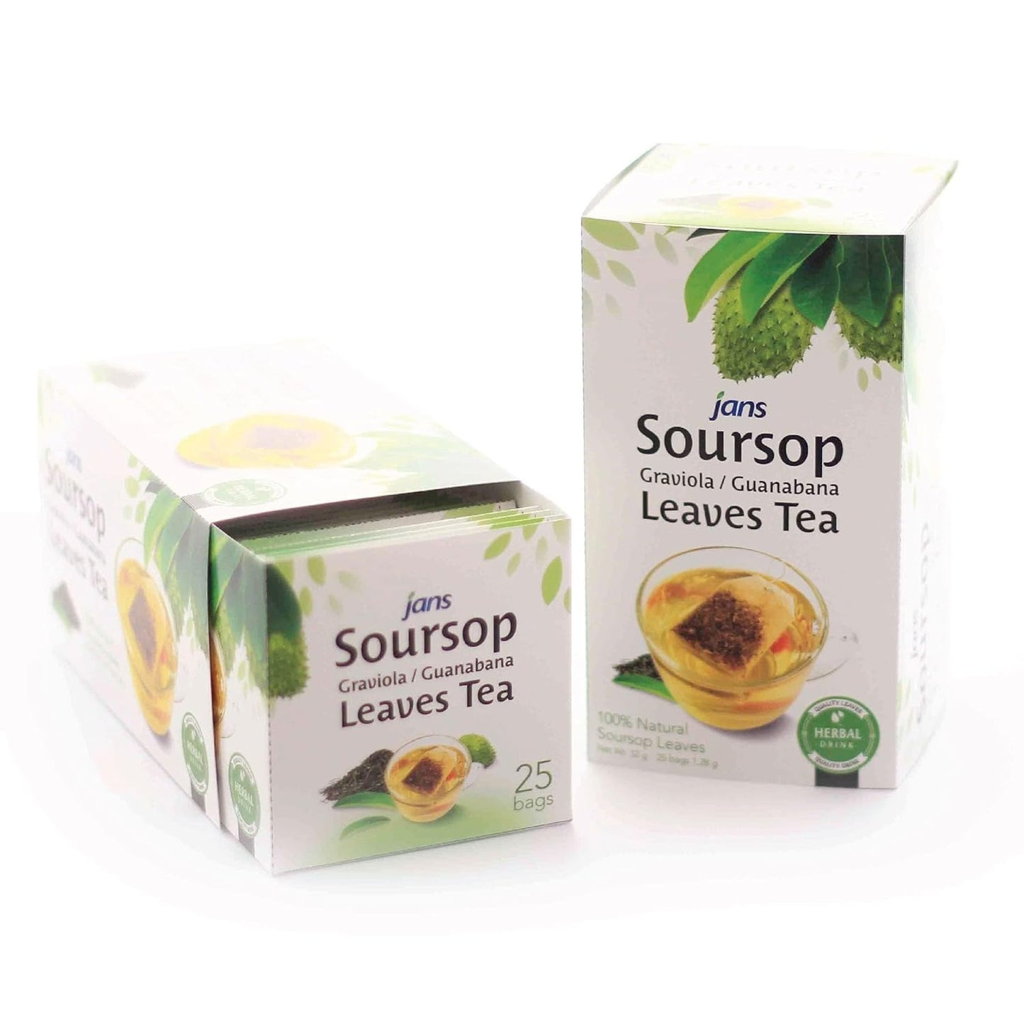 Jans Guanabana Herbal Infusion – Gentle Aroma Tea for Stress Relief and Aromatherapy Rituals
