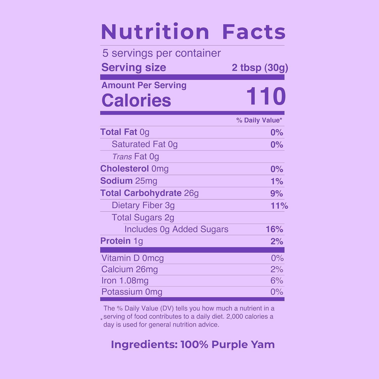Jans Ube Powder for Baking, 5 oz | Gourmet Ube Powder for Pastry Chef Creations