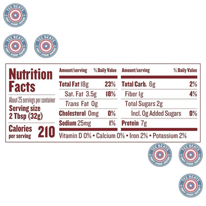 Justin’s Gluten-Free Peanut Butter – Neutral-Toned Pantry Essential for Effortless Meal Prep