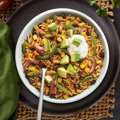 Knorr Rice Sides Taco Rice Real-Cheese Taco Base for Wholesome One-Bowl Dinners, 5.4 oz