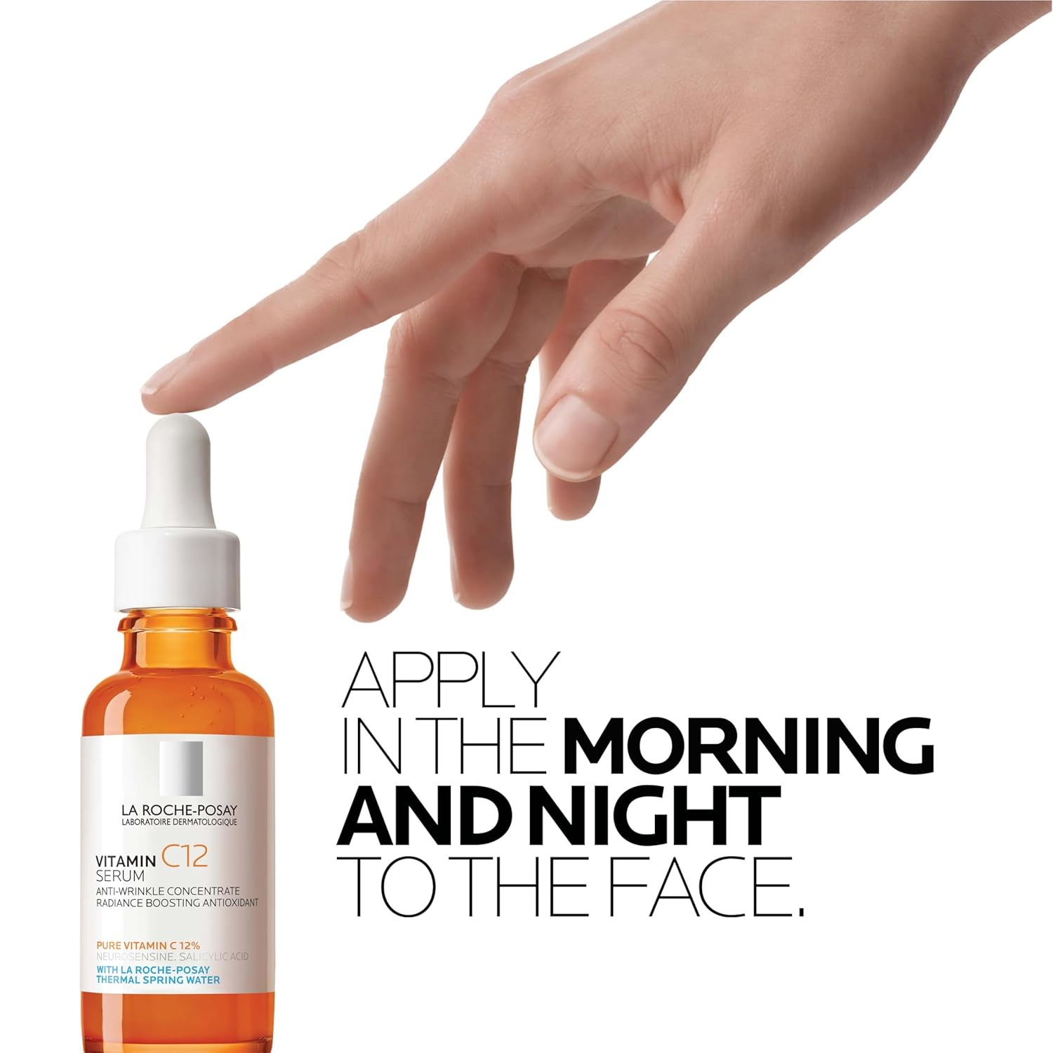 La Roche-Posay 12% Vitamin C Serum – Minimal-Ingredient Brightening Treatment for Intentional Routines