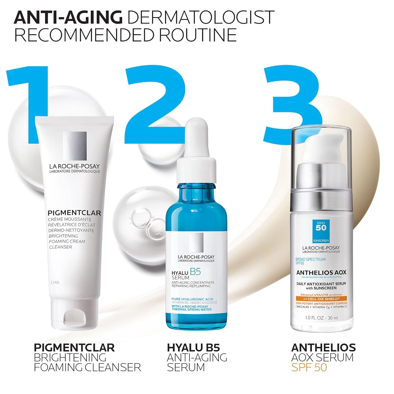 La Roche-Posay Anthelios AOX – Clean, Dermatologist-Tested Serum for Safe Sun Defense