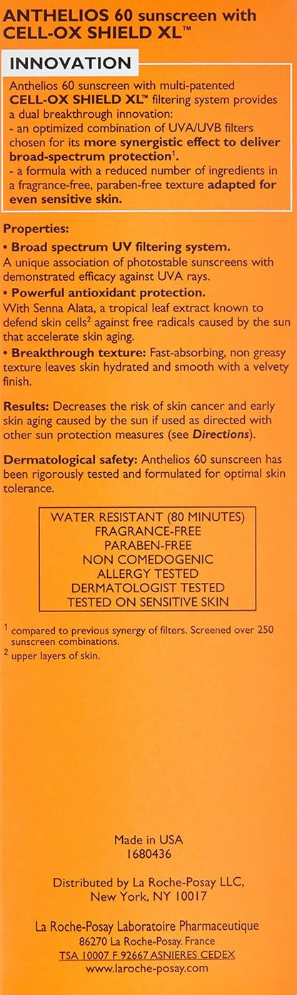 La Roche-Posay Anthelios Melt-In Milk SPF 60 – Effortless, Clean Beauty Sun Care in One Product