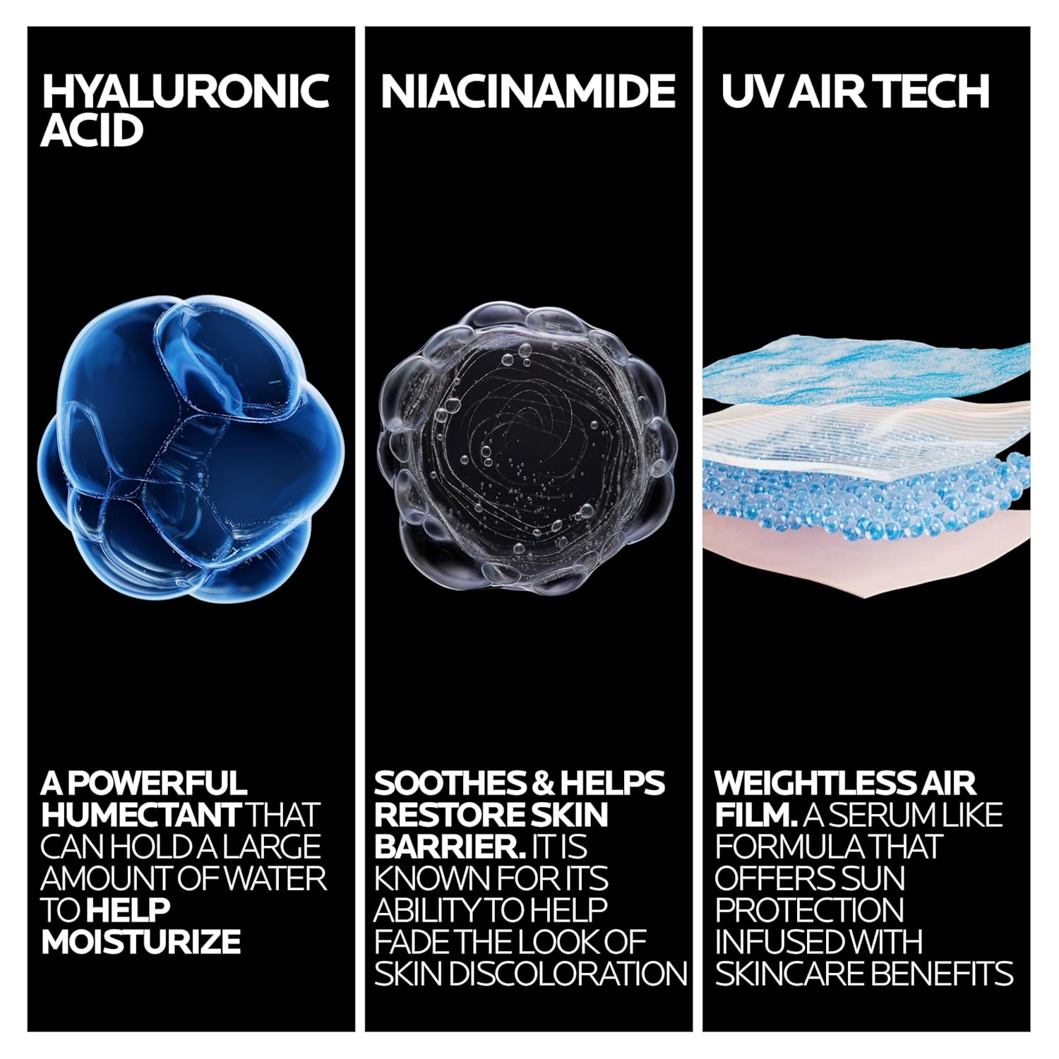 La Roche-Posay Anthelios UVAir – All-Day Sun Defense with Anti-Pollution Barrier for Outdoor Adventures