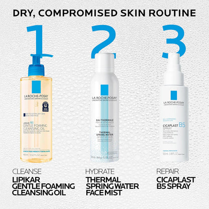 La Roche-Posay Cicaplast B5 Touch-Free Hydration – Gentle Mist for Peaceful Skin Nourishment & Wellness