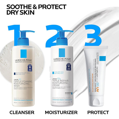 La Roche-Posay Cicaplast B5 UV SPF 50 – SPF Healing Cream for Beach Bag and Outdoor Adventures