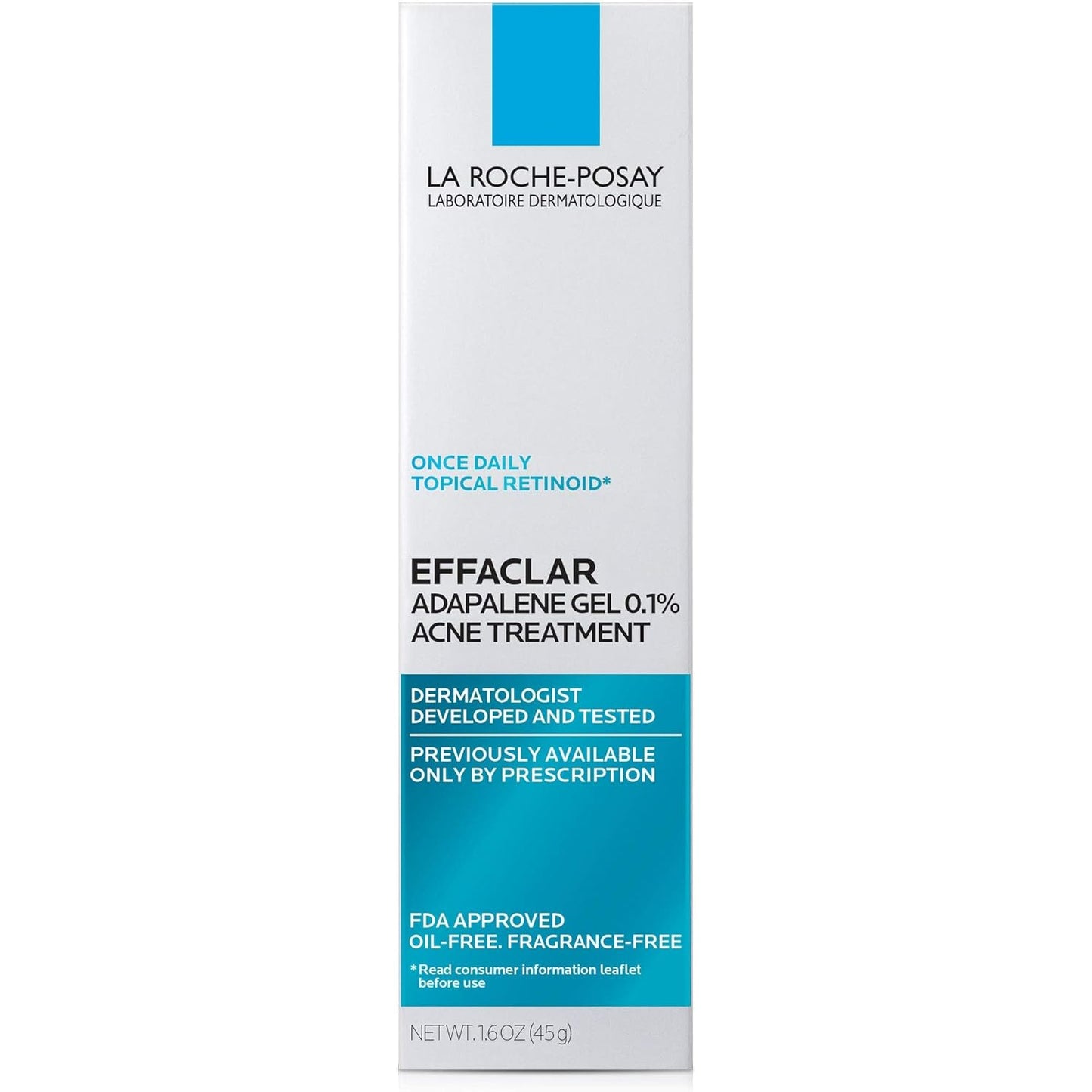 La Roche-Posay Effaclar Adapalene – Parent-Approved Retinoid Gel for Teenage Acne Prevention