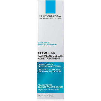 La Roche-Posay Effaclar Adapalene – Parent-Approved Retinoid Gel for Teenage Acne Prevention