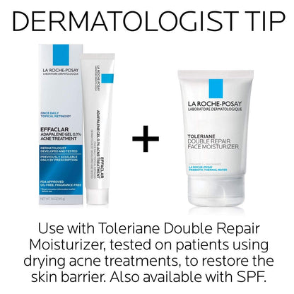 La Roche-Posay Effaclar Adapalene – Parent-Approved Retinoid Gel for Teenage Acne Prevention