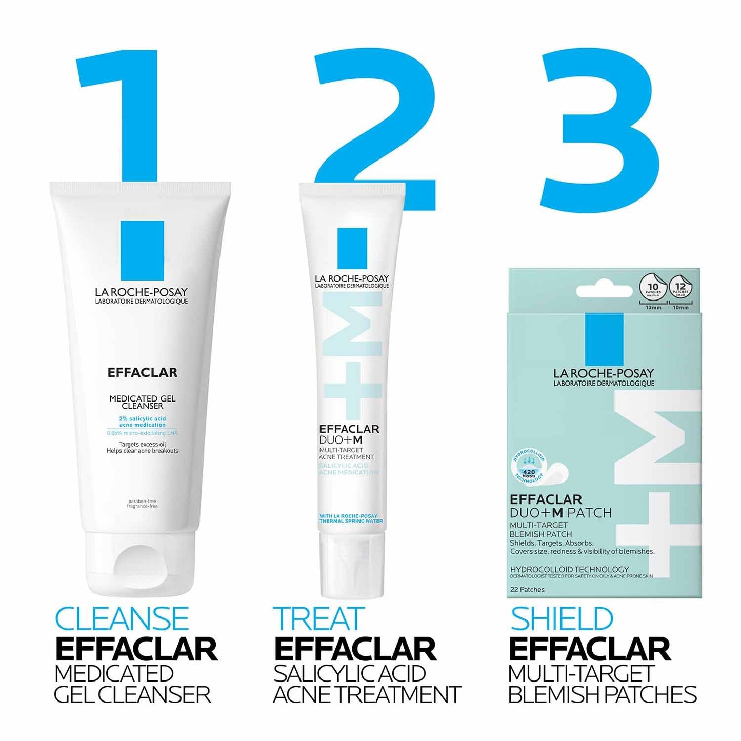 La Roche-Posay Effaclar Dorm-Room Breakout Gel – Gentle Acne Care for Teens with Sensitive Skin