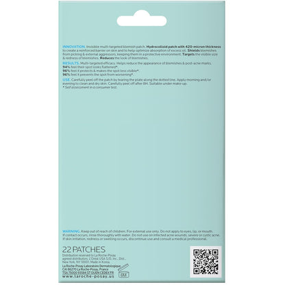 La Roche-Posay Effaclar Hydrocolloid Patches – Clear, No-Makeup Coverage for an Intentional Skincare Shelf