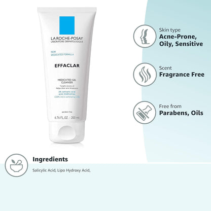 La Roche-Posay Effaclar Minimal Formula Foaming Wash – Clean Skincare Without Clutter
