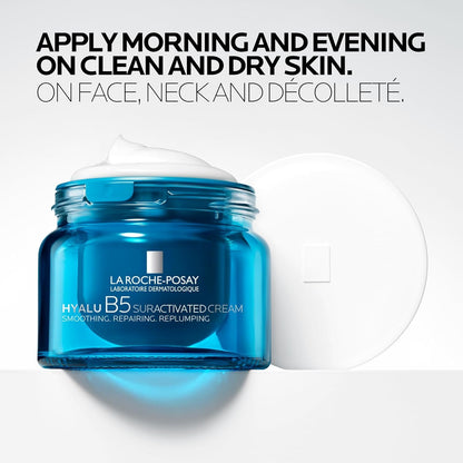La Roche-Posay Hyalu B5 72-Hour Hydration Cream – Mindful Skincare Routine for Renewed Skin Elasticity