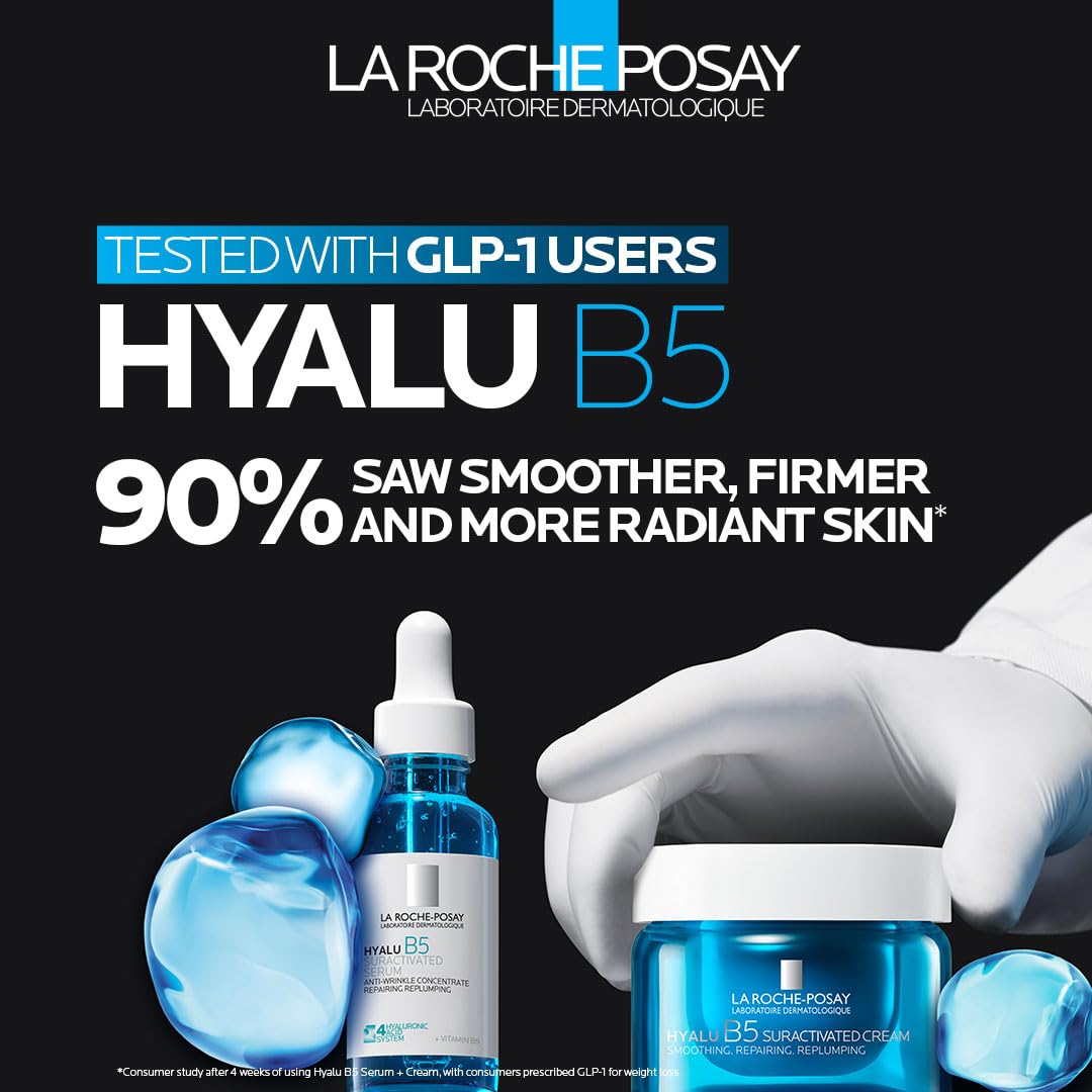 La Roche-Posay Hyalu B5 72-Hour Hydration Cream – Mindful Skincare Routine for Renewed Skin Elasticity