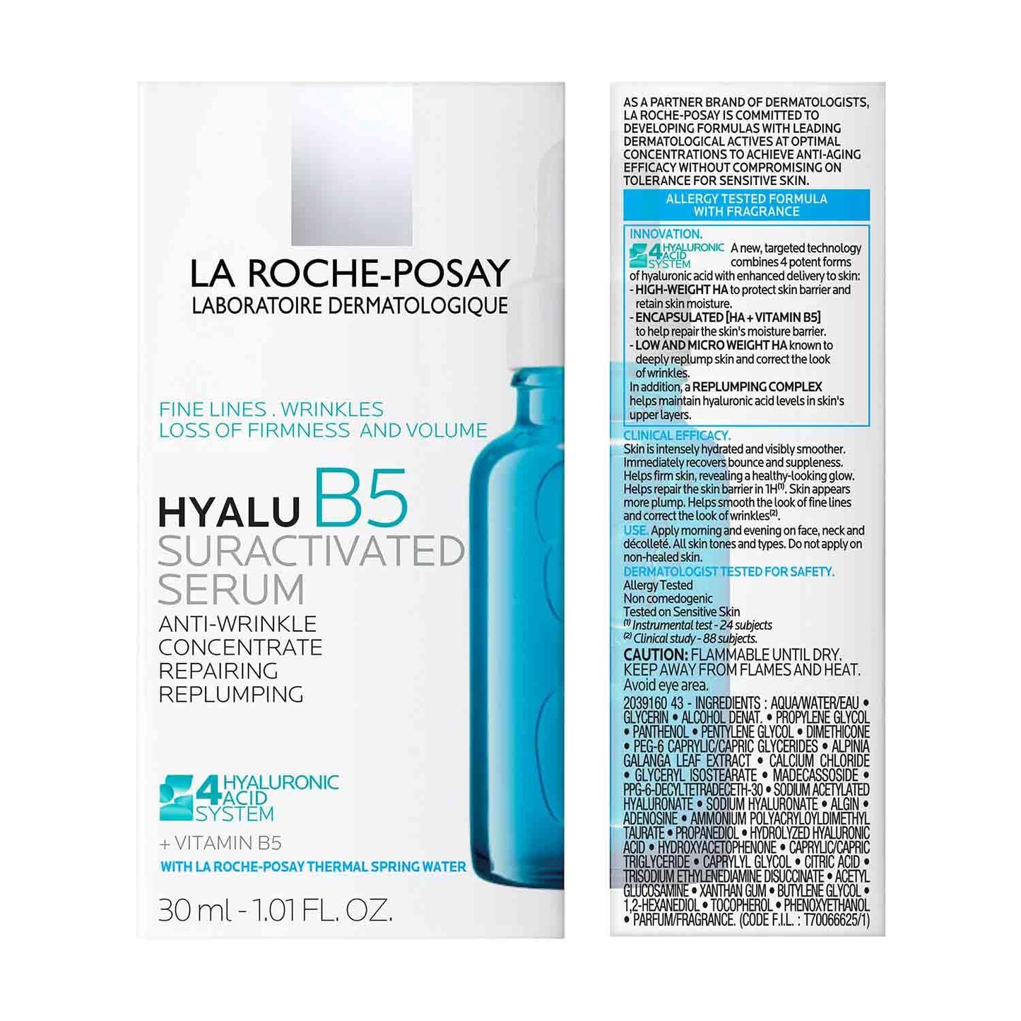 La Roche-Posay Hyalu B5 Travel-Size Serum – Perfect Luxury Gift for Beauty-Conscious Women & Men