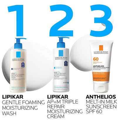 La Roche-Posay Lipikar AP+ Luxe Body Cleanser with Shea Butter & Niacinamide – Dermatologist-Crafted