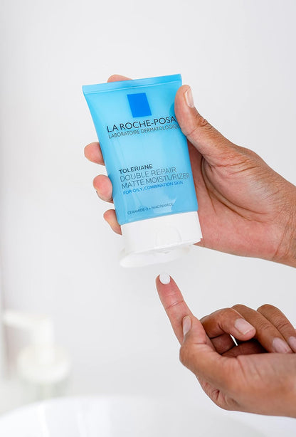La Roche-Posay Toleriane Double Repair – Elevated Gel Moisturizer with Ceramides & Niacinamide for Refined Skin