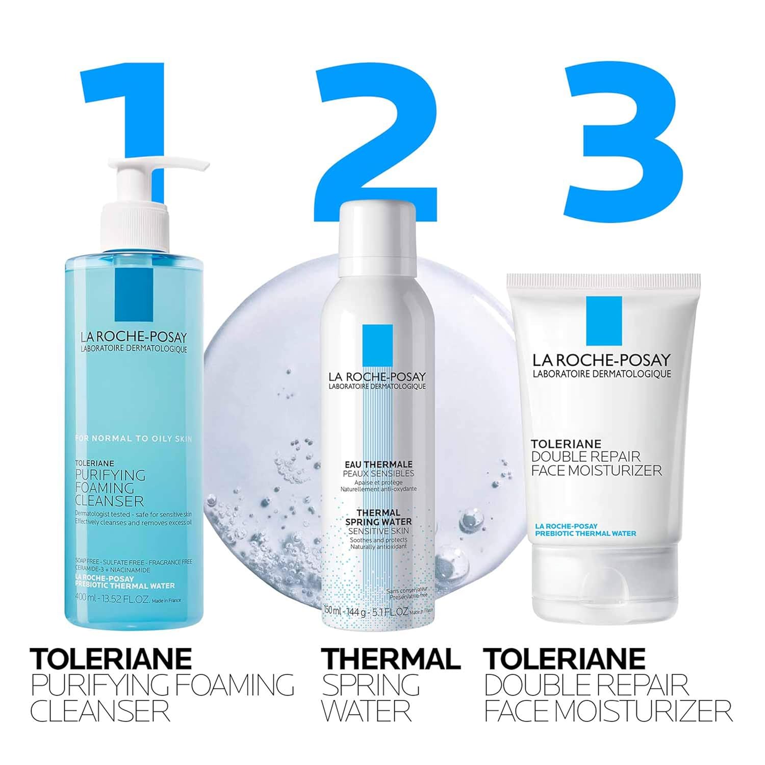 La Roche-Posay Toleriane Facial Cleanser with Prebiotic Thermal Water – Elevated Daily Skincare Essential