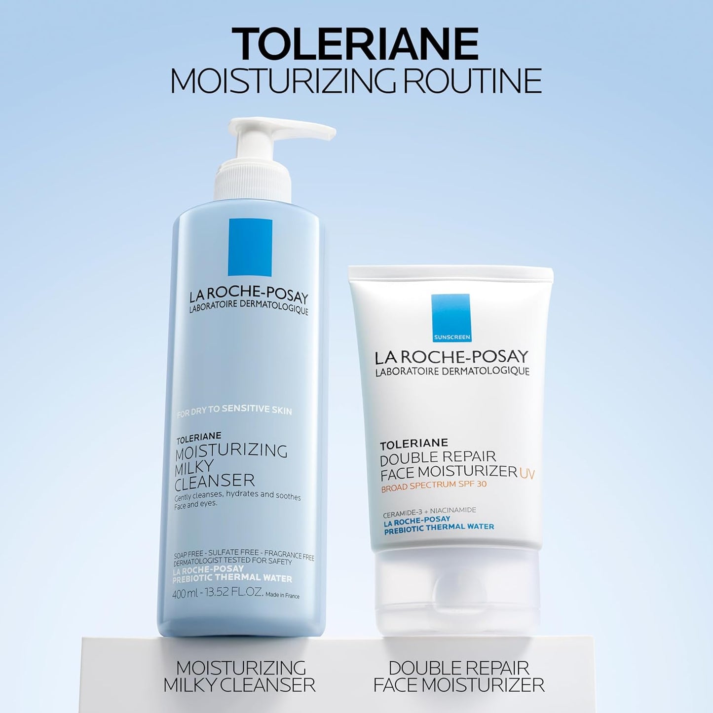 La Roche-Posay Toleriane Gentle Milky Cleanser – Streamlined Soap-Free Formula for Intentional Skincare Routines