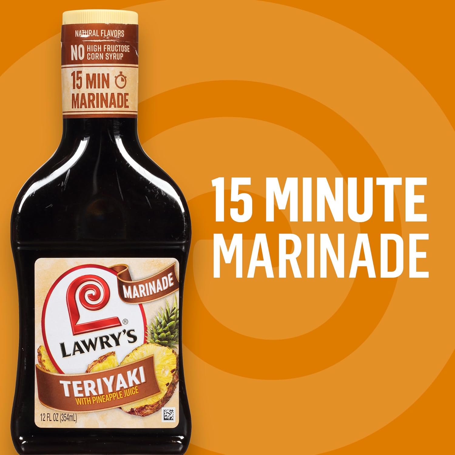 Lawry's Teriyaki With Pineapple Juice Marinade – Thoughtful Pantry Upgrade Gift for the Foodie in Your Life, 12 fl oz