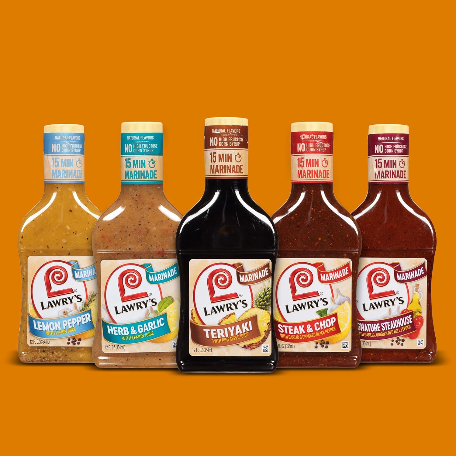 Lawry's Teriyaki With Pineapple Juice Marinade – Thoughtful Pantry Upgrade Gift for the Foodie in Your Life, 12 fl oz