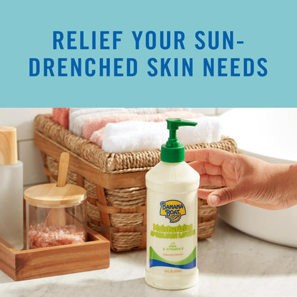 lotion texture designed to replenish moisture after sun, wind, and water exposure