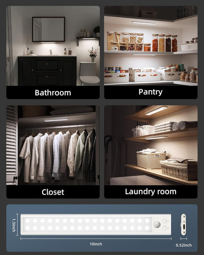 LUMENIX Aura Motion Light – Practical Mother's Day Gift for the Organized Mom, Tool-Free Install