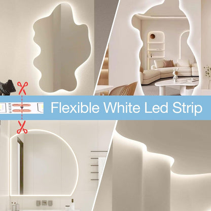 Lumichoice AuraGlow Tape Lights – First Apartment Gift for College Students and New Renters, Easy Install Bedroom Strip