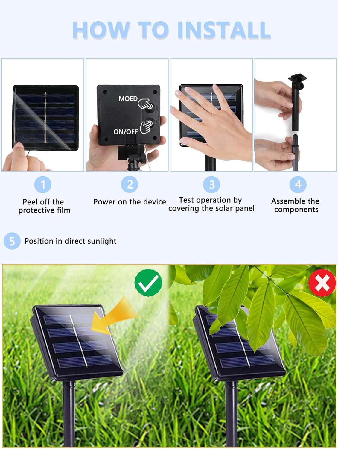 Lumify 2 Pack Solar String Lights – Year-Round Ambient Lighting for Mantel, Hallway and Sunroom