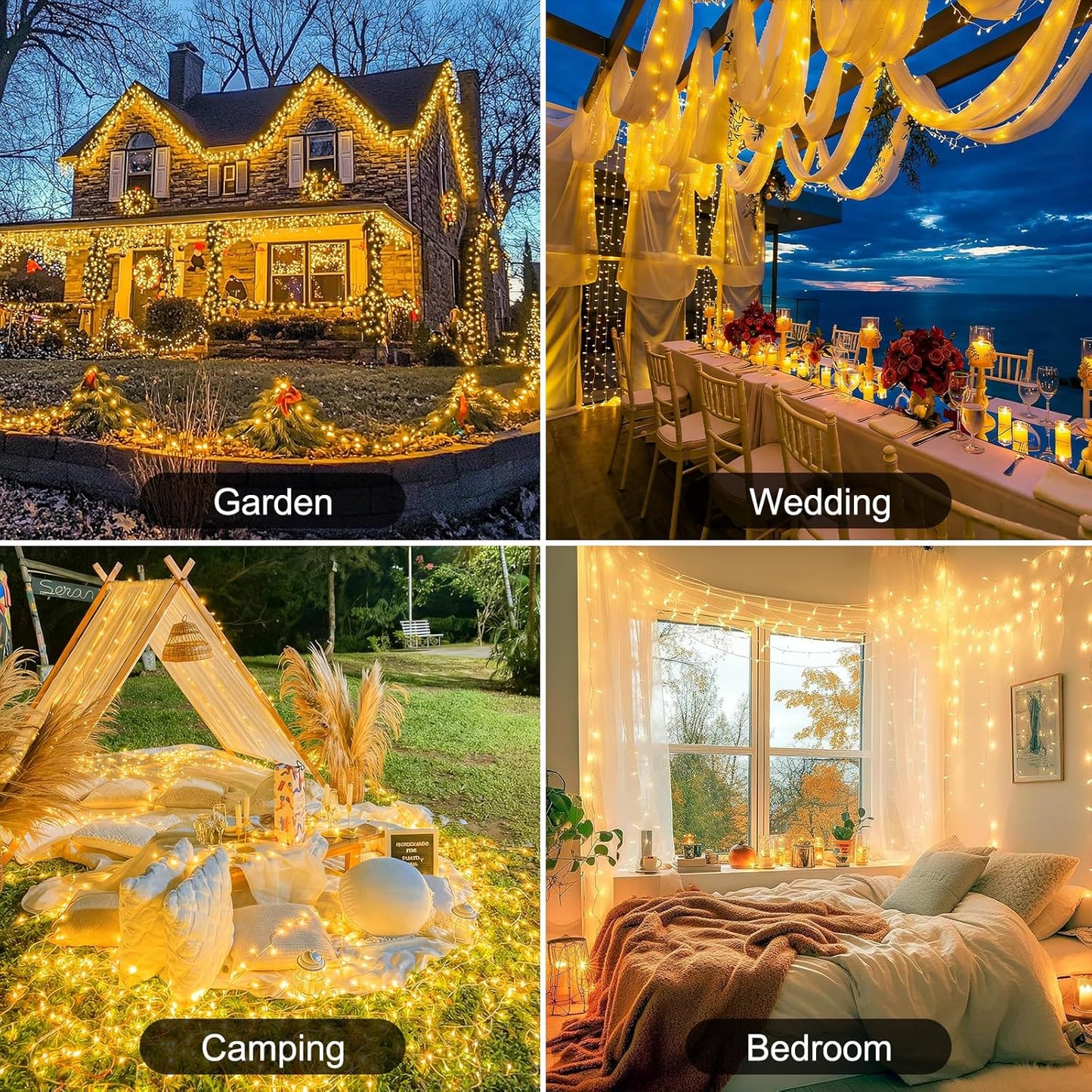 Lumify Baby Safe Fairy Lights – Toddler Proof Bedroom Lighting with No Flame and No Heat