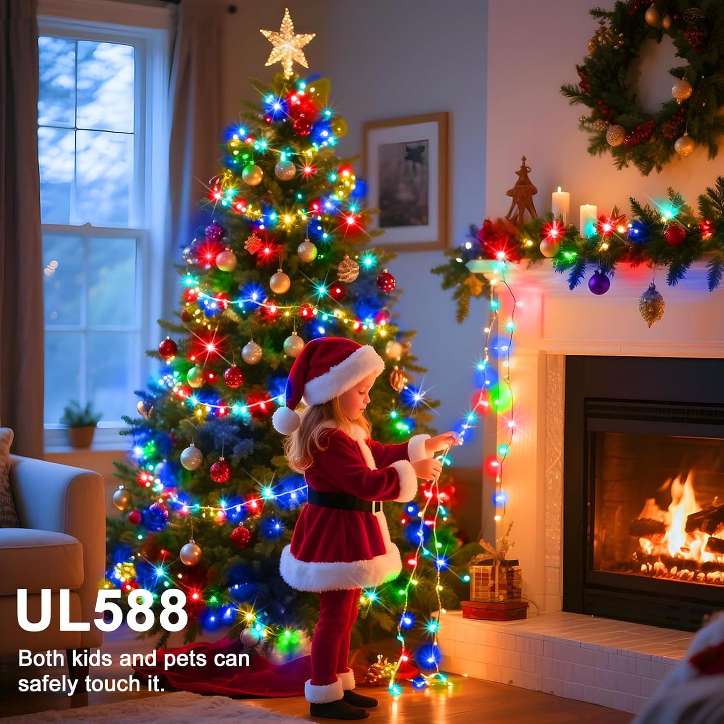 Lumify Cool-to-Touch Fairy Lights – Smoke-Free, Pet-Safe Alternative to Candles and Wax Warmers