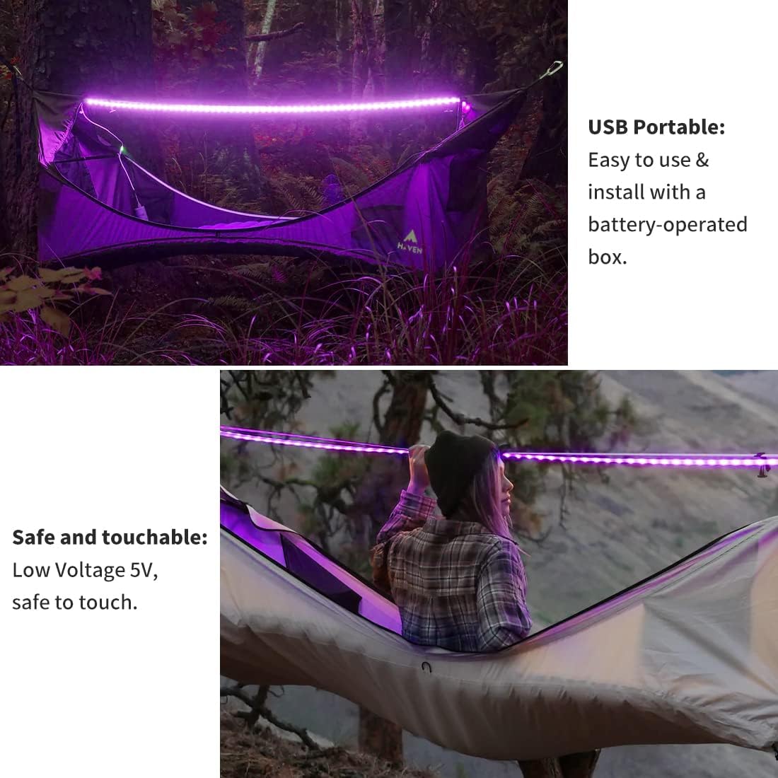 Lumify Home Glow LED Bar – Valentine's Day Gift for Him, Bedroom Blacklight Strip for Couples