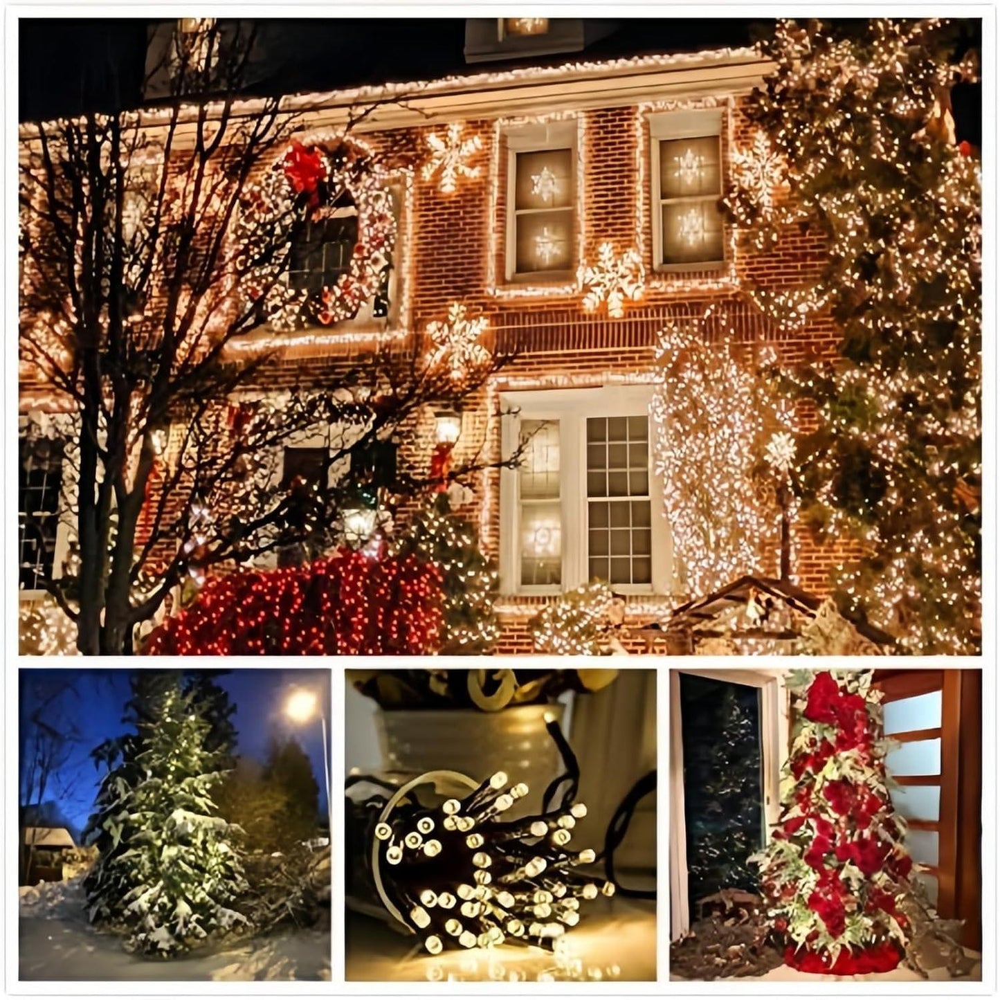 Lumimuse Solar Fairy Lights – 200 LED 8 Modes for Cozy Home Aesthetic, Indoor Garden Room and Patio Style Continuity