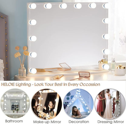 LuminGlow Quiet Design Mirror Lights – Neutral Tone Strip with Hidden Cable, Less Is More Lighting Solution